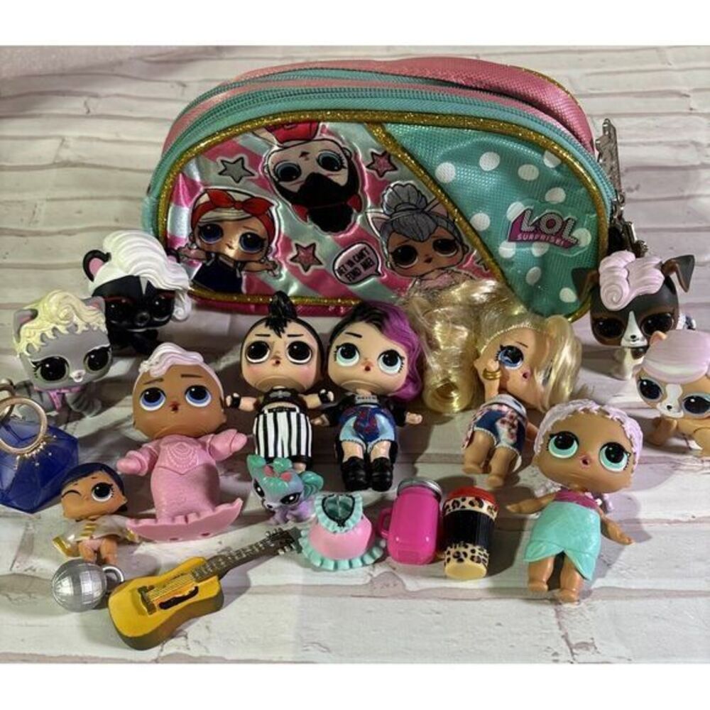 LOL Surprise Dolls Pets Lot Accessories Clothing With Bag - Picture 1 of 11